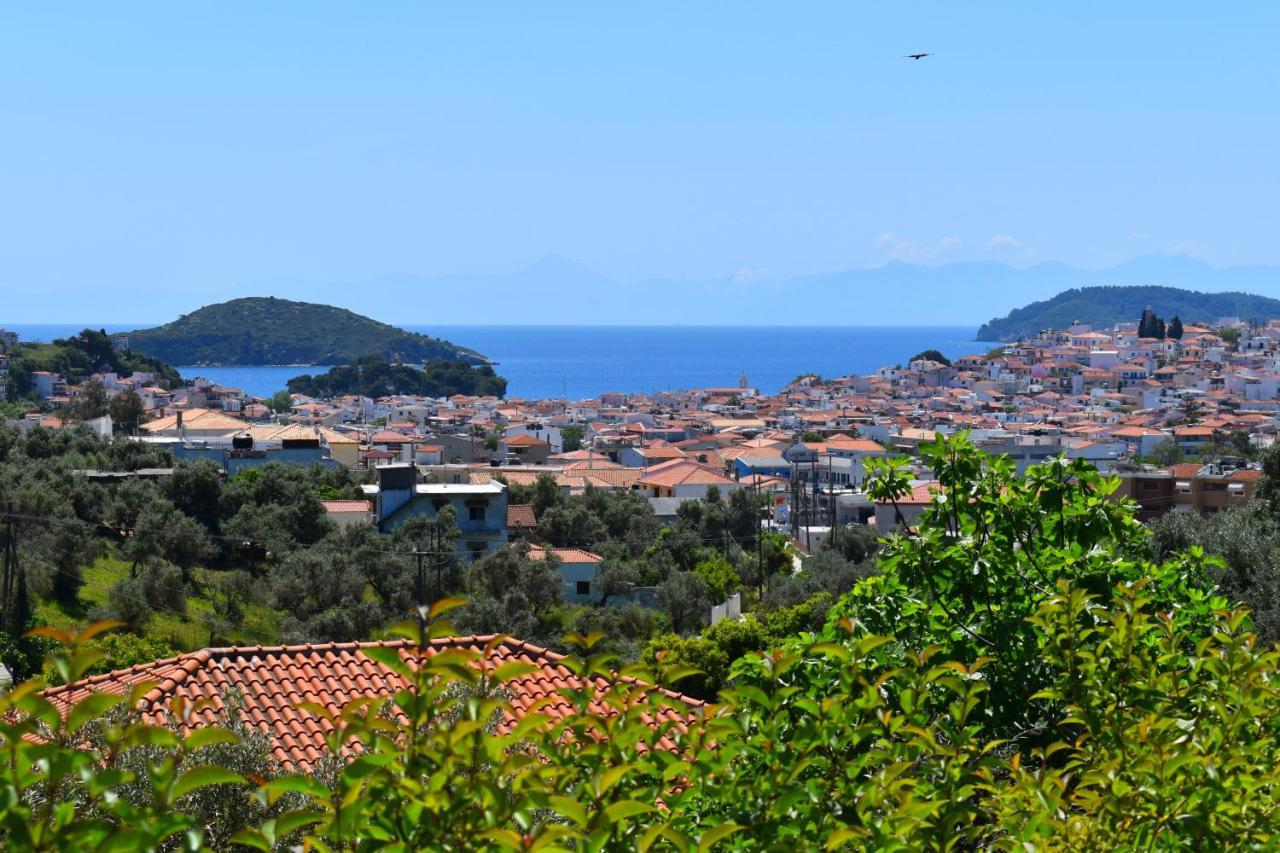 Villa Krini Skiathos-stad Buitenkant foto