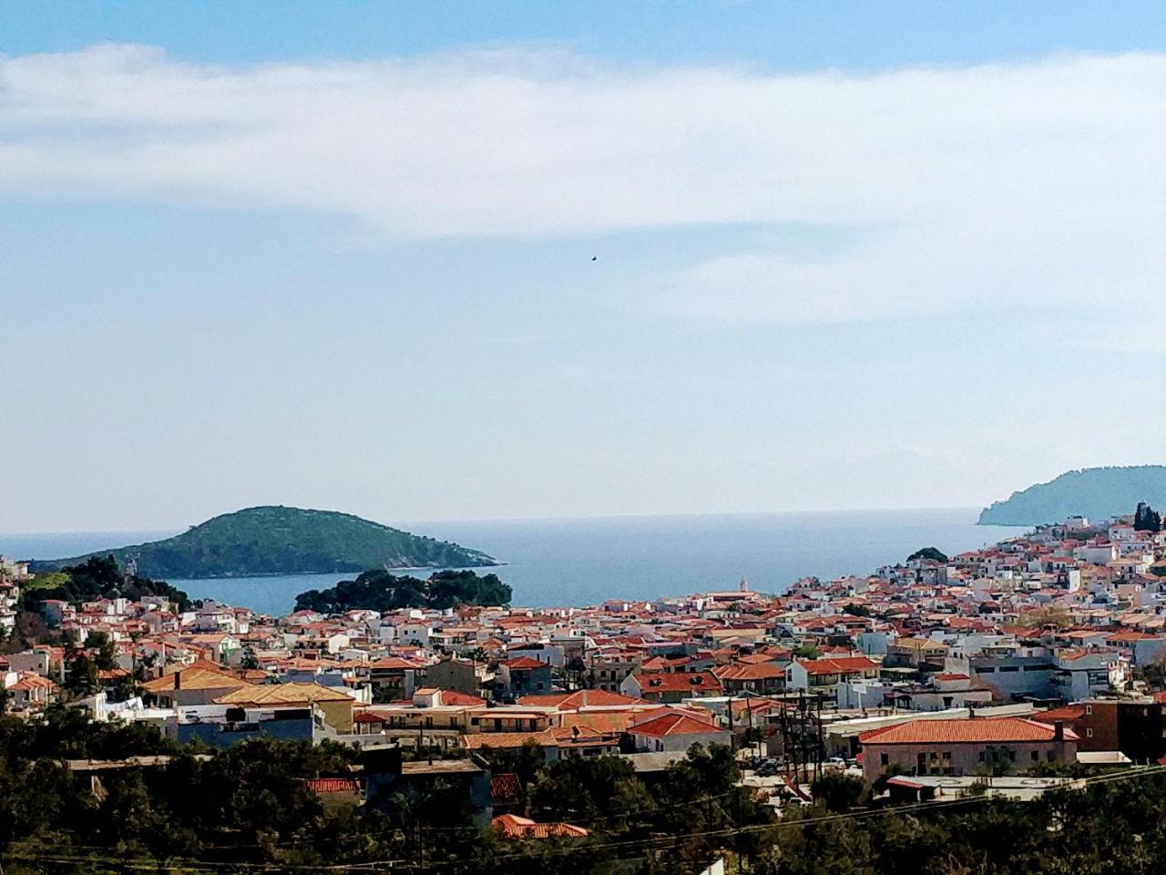 Villa Krini Skiathos-stad Buitenkant foto